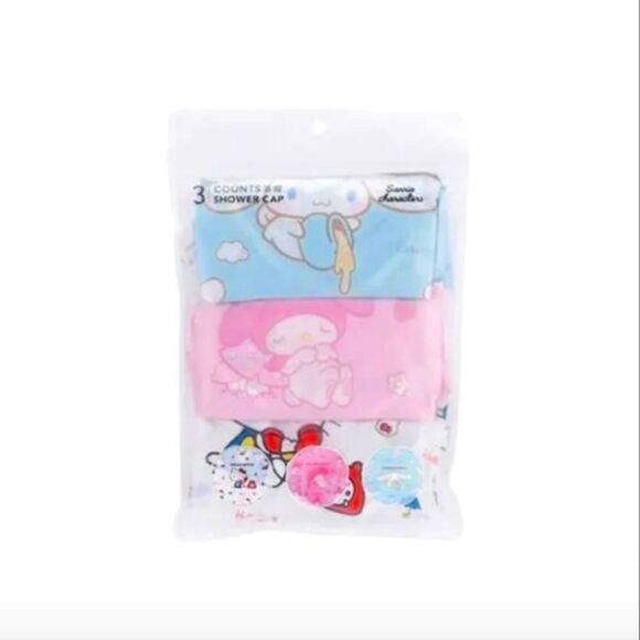 HELLO Kitty shower cap my melody Cinnamoroll Waterproof Cap - Picture 3 of 7